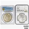 Image 1 : [2]1881-O/1885 Morgan Silver Dollar NGC/PCGS AU58