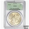 Image 1 : 1924 Silver Peace Dollar PCGS MS65
