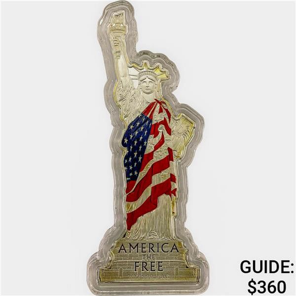 2022 Solomon Islands 2oz SIlver Statue of Liberty