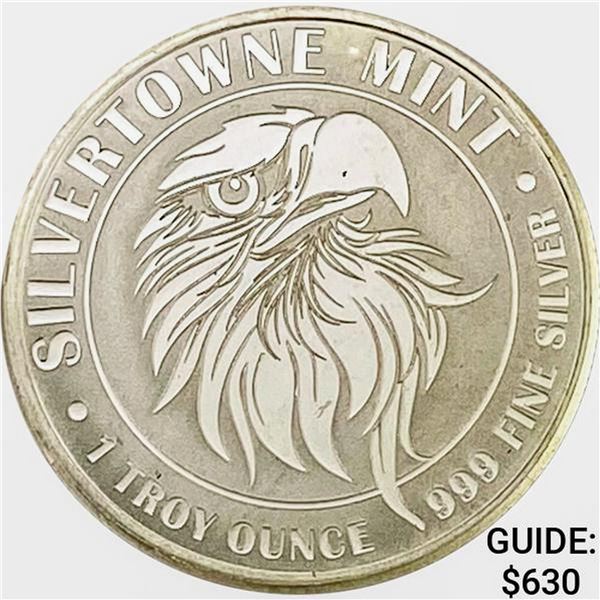 Varied 1oz Silver Rounds [7 Coins]