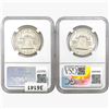 Image 2 : [2]1952-D Franklin Half Dollar NGC MS64 FBL