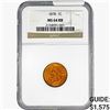 Image 1 : 1878 Indian Head Cent NGC MS64 RB