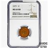 Image 1 : 1879 Indian Head Cent NGC MS64 RB