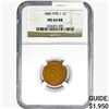 Image 1 : 1886 Type 1 Indian Head Cent NGC MS64 RB