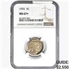 Image 1 : 1935 Buffalo Nickel NGC MS67+