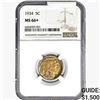 Image 1 : 1934 Buffalo Nickel NGC MS66+