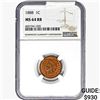 Image 1 : 1888 Indian Head Cent NGC MS64 RB