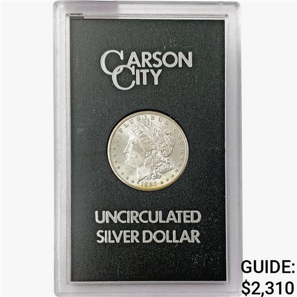 1885-CC Morgan Silver Dollar