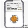 Image 1 : 1864 Indian Head Cent NGC MS64 Copper Nickel