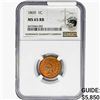 Image 1 : 1869 Indian Head Cent NGC MS65 RB