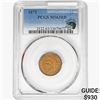 1875 Indian Head Cent PCGS MS63 RB