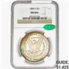 Image 1 : 1880-S CAC Morgan Silver Dollar NGC MS66*