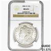 Image 1 : 1884-CC Morgan Silver Dollar NGC MS65+