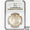 Image 1 : 1890 Morgan Silver Dollar NGC MS62