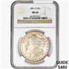 Image 1 : 1891-O Morgan Silver Dollar NGC MS64