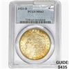 Image 1 : 1921-D Morgan Silver Dollar PCGS MS63