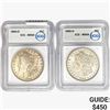 Image 1 : [2]1884/1885-O Morgan Silver Dollar ICG MS64