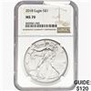 Image 1 : 2018 Silver Eagle NGC MS70