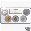 Image 1 : 1959 US Proof Set [5 Coins] NGC PF67