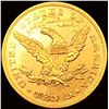 Image 2 : 1869 $10 Gold Eagle CHOICE BU