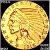 Image 1 : 1916-S $5 Gold Half Eagle UNCIRCULATED