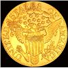 Image 2 : 1802/1 $5 Gold Half Eagle CHOICE BU+