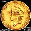 Image 1 : 1855-C Rare Gold Dollar HIGH GRADE