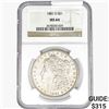 Image 1 : 1881-S Morgan Silver Dollar NGC MS64