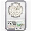 Image 2 : 1884-O Morgan Silver Dollar NGC MS64