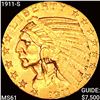 Image 1 : 1911-S $5 Gold Half Eagle UNCIRCULATED