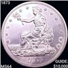 Image 1 : 1873 Silver Trade Dollar CHOICE BU