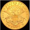 Image 2 : 1871 $20 Gold Double Eagle CHOICE BU