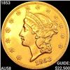 Image 1 : 1853 $20 Gold Double Eagle CHOICE AU