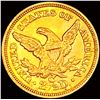 Image 2 : 1856-C $2.50 Gold Quarter Eagle UNCIRCULATED