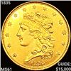 Image 1 : 1835 $5 Gold Half Eagle UNCIRCULATED