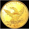 Image 2 : 1835 $5 Gold Half Eagle UNCIRCULATED