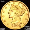 Image 1 : 1848 $5 Gold Half Eagle UNCIRCULATED