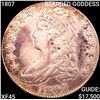 Image 1 : 1807 BEARDED GODDESS Capped Bust Half Dollar NEARLY UNCIRCULATED