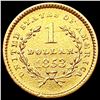 Image 2 : 1853 Rare Gold Dollar CLOSELY UNCIRCULATED
