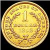 Image 2 : 1852 O Rare Gold Dollar CLOSELY UNCIRCULATED