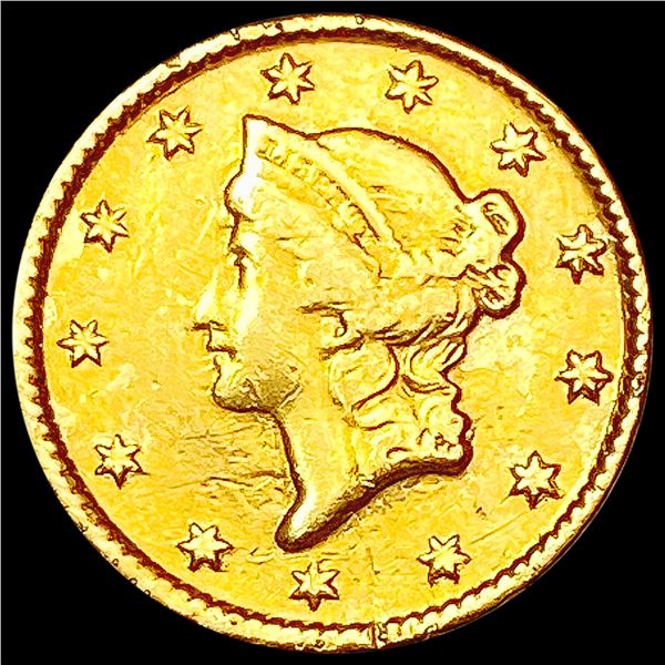 1852 Rare Gold Dollar CLOSELY UNCIRCULATED