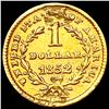 Image 2 : 1852 Rare Gold Dollar CLOSELY UNCIRCULATED