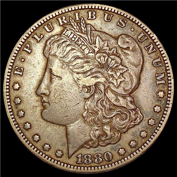 1880 CC Morgan Silver Dollar NEARLY UNCIRCULATED