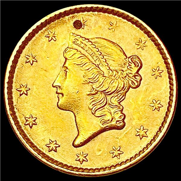 1851 Rare Gold Dollar CLOSELY UNCIRCULATED