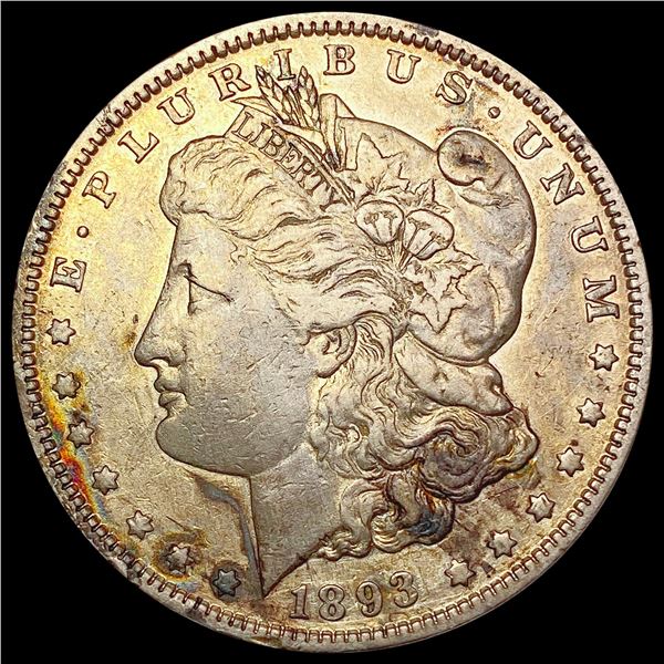 1893 Morgan Silver Dollar LIGHTLY CIRCULATED