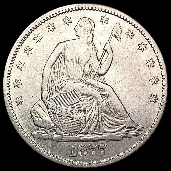 1877 Seated Liberty Half Dollar HIGH GRADE
