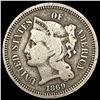 Image 1 : 1869 Nickel Three Cent LIGHTLY CIRCULATED