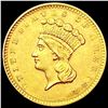 Image 1 : 1856 Rare Gold Dollar UNCIRCULATED