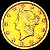 Image 1 : 1853-O Rare Gold Dollar CLOSELY UNCIRCULATED