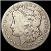 Image 1 : 1881-CC Morgan Silver Dollar NICELY CIRCULATED